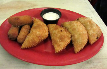 Empanadas and Croquetas